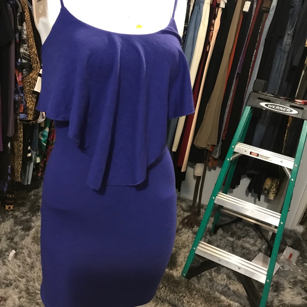 Soprano Bodycon Ruffle Dress